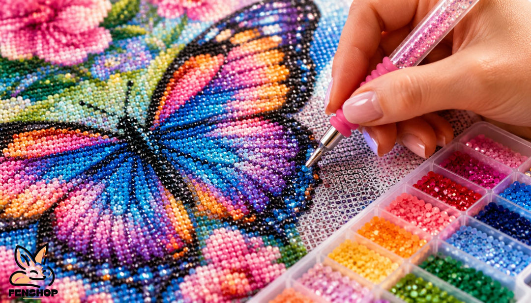 Czy haft diamentowy, diamond painting i mozaika diamentowa oznaczają to samo?