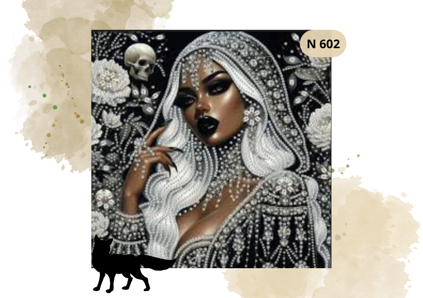 Haft Diamentowy "Kobieta Gotka"