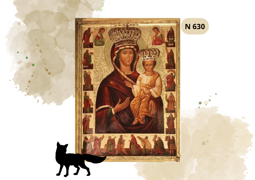 Haft Diamentowy Religijny "Matka Boska Maryja Rudecka"