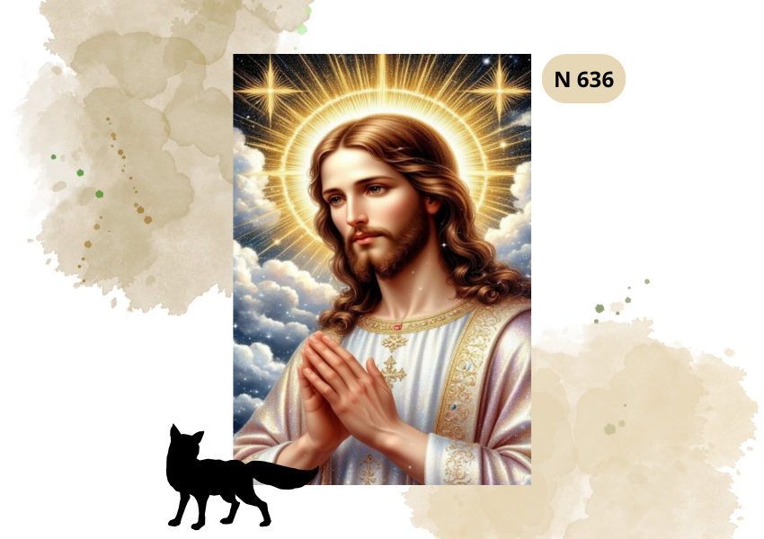 Haft Diamentowy Religijny "Jezus"