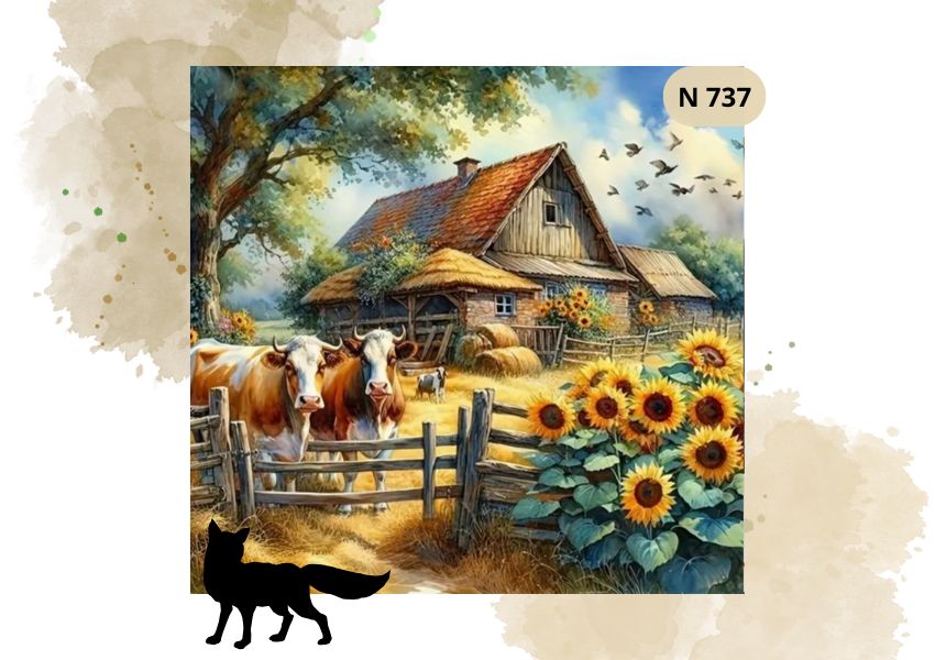 Haft Diamentowy Zwierzęta "Farma ze Zwierzętami"