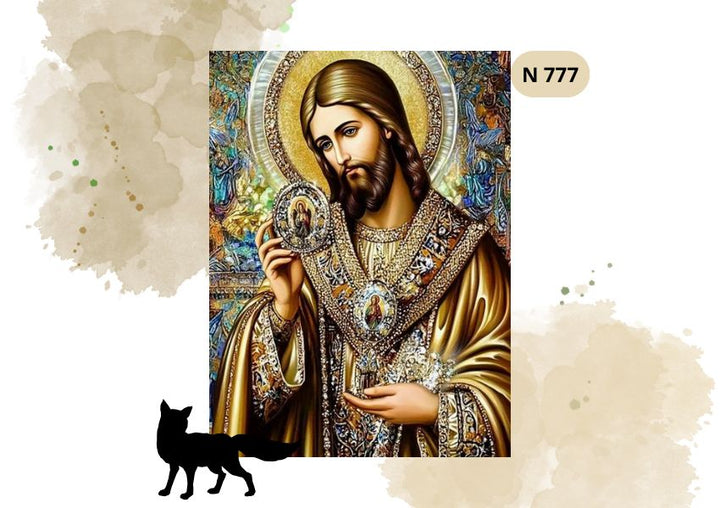 Haft Diamentowy Religijny "Jezus"