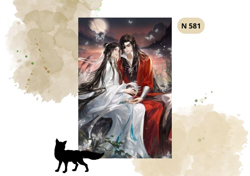 Haft Diamentowy Anime Heaven Official Blessing