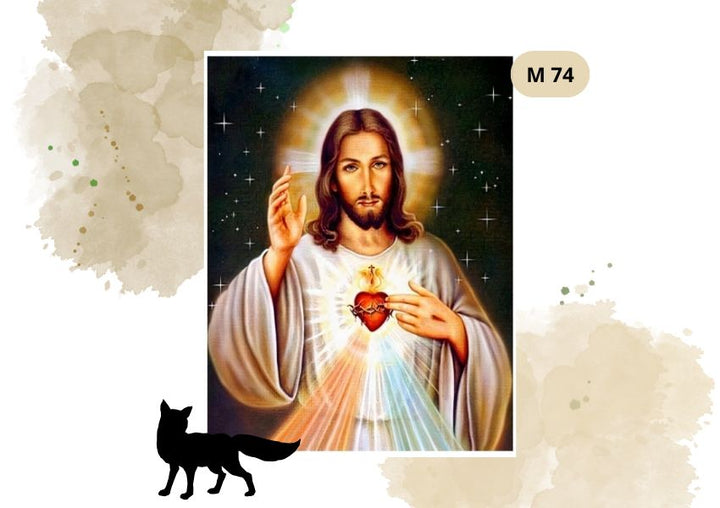 Haft Diamentowy Religijny Jezus Syn Boży