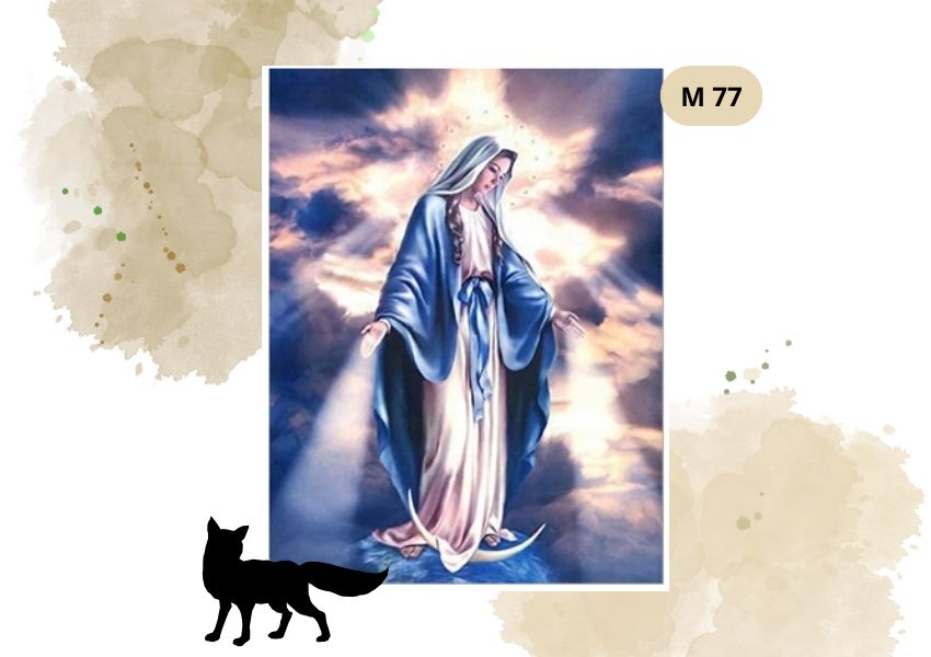 Haft Diamentowy Religijny Maryja Matka Boska Wniebowzięta