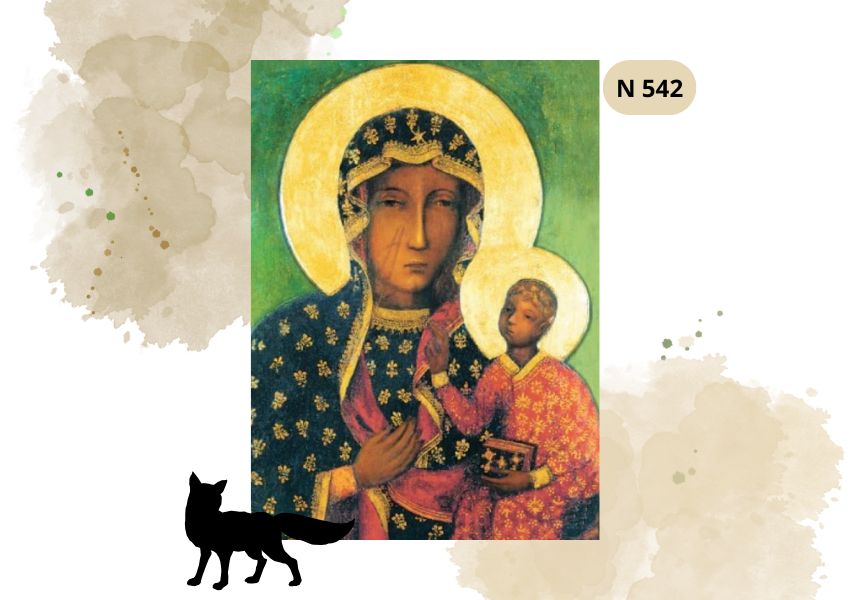 Haft Diamentowy Religijny Matka Boska Częstochowska