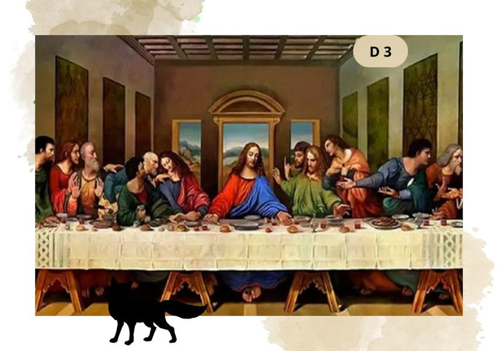 Haft Diamentowy Religijny Ostatnia Wieczerza Duzy