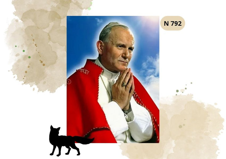 Haft diamentowy – Jan Paweł II w Modlitwie – wzór nr 792
